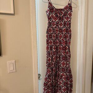 Xirena Cotton Print Maxi Dress